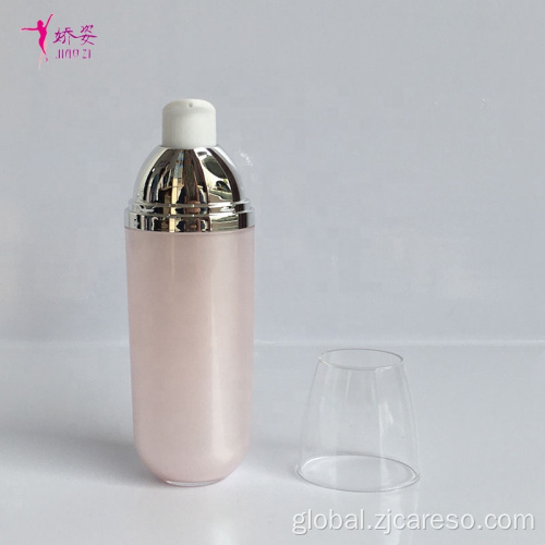  30ml/50ml Oval Shape Airless Lotion Bottles sunscreen bottle Supplier